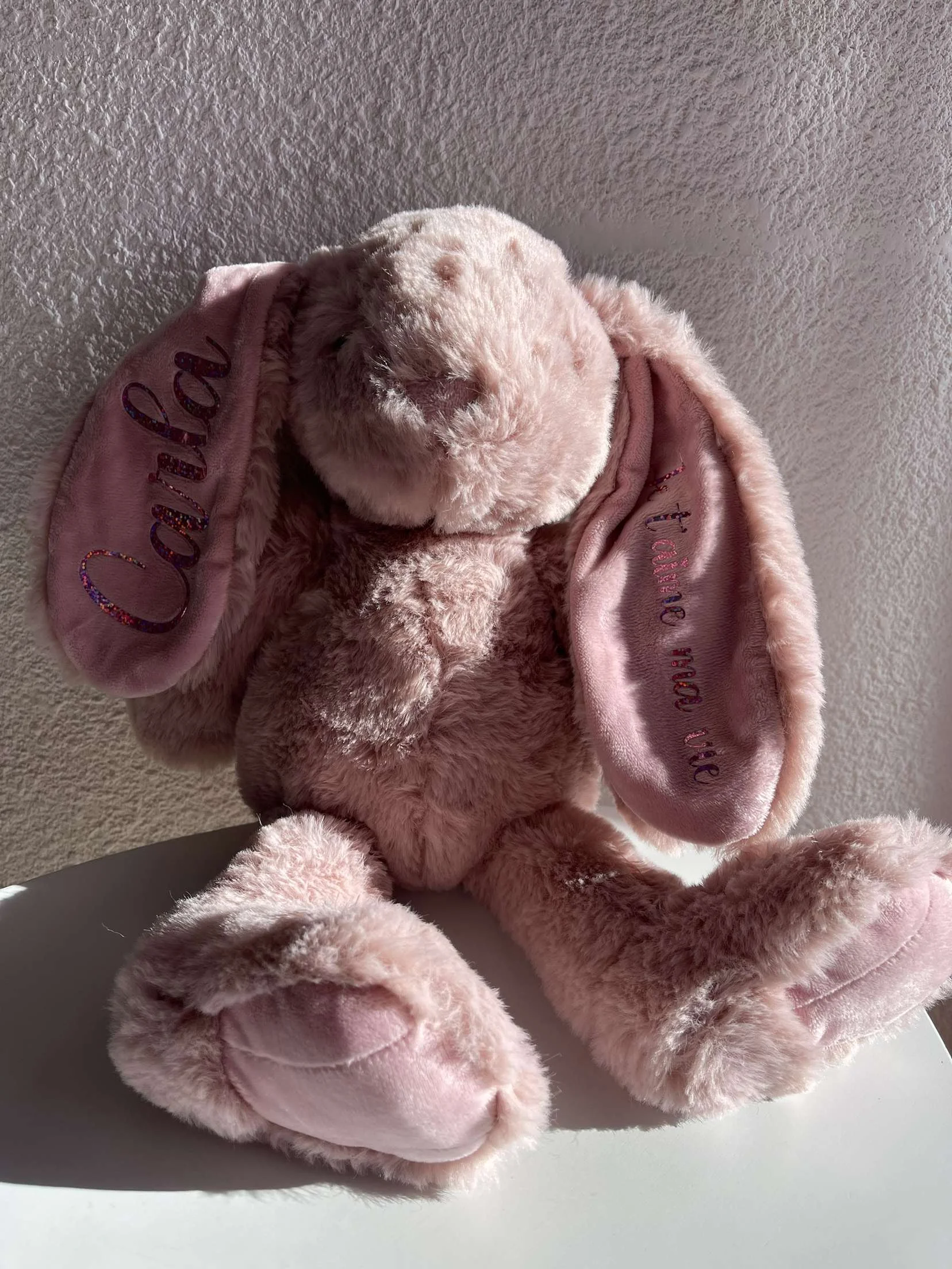 lapin rose perso